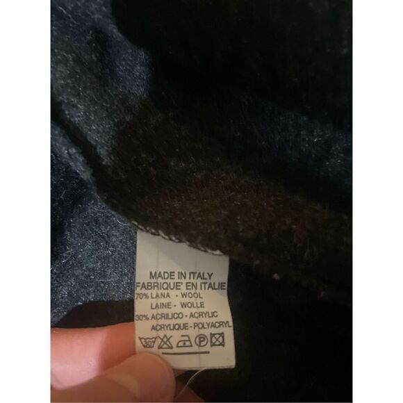 Brandy Melville charcoal gray wool blend open cardigan one size - Picture 4 of 7